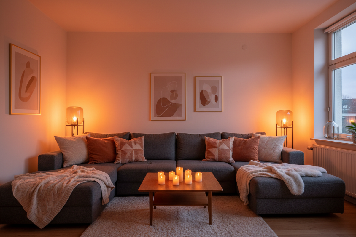 Comment créer une ambiance cosy chez vous avec des lampes LED